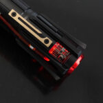 Kylo Ren hilt Movie prop reproduction empty and installed version - Image 16