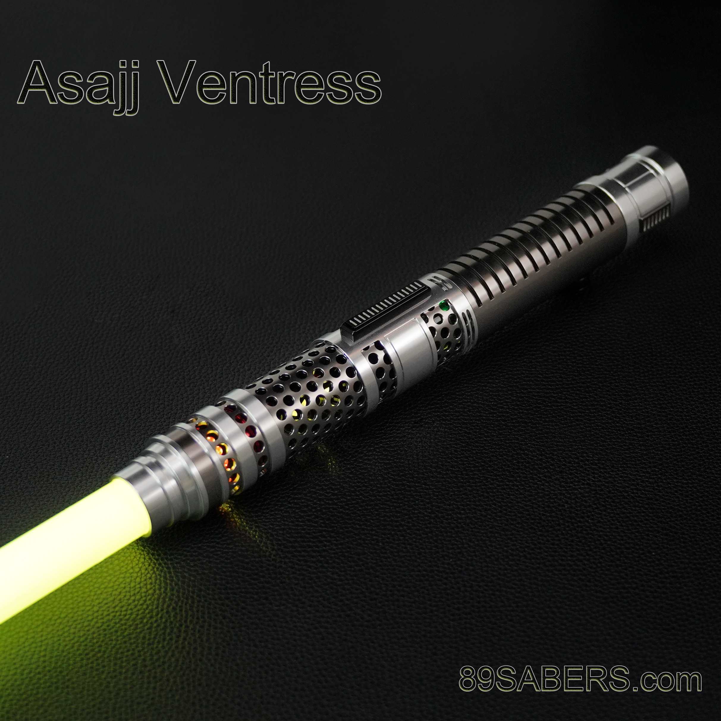 Ventress Hilt Double-bladed Neopixel duel lightsaber